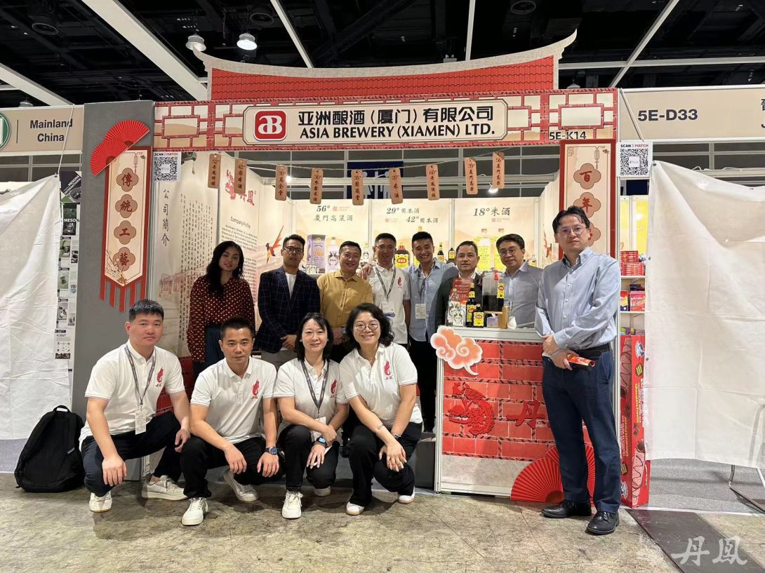 麻豆网址在线观看酒亮相香港美食展，香飘国际舞台